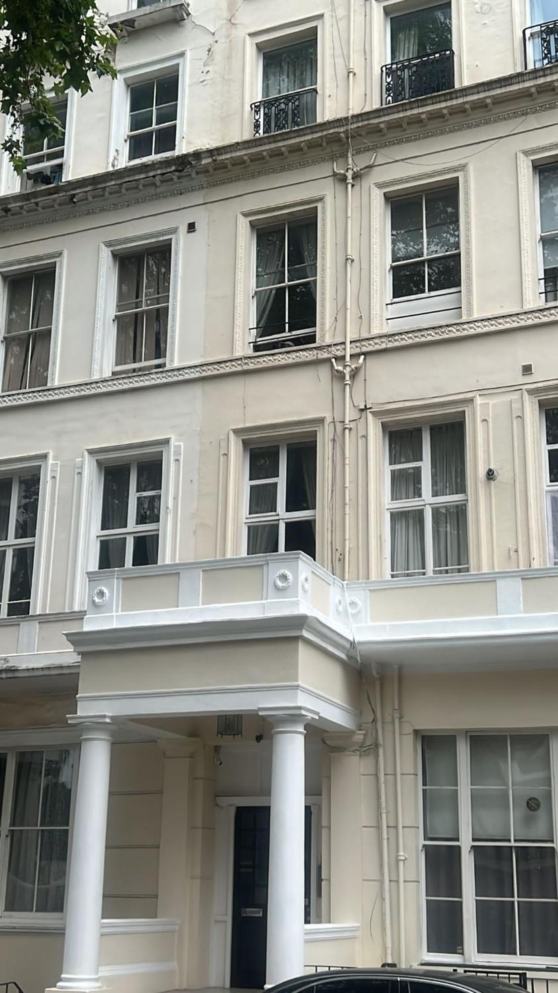 Appartamento Leinster Gardens Londra Esterno foto